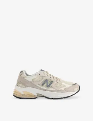 NEW BALANCE 2010 Mesh and Faux-Leather Trainers - 8.5