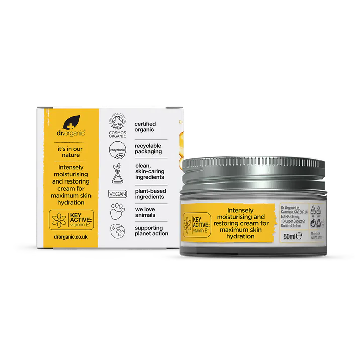 Dr Organic Vitamin E Cream 50ml detail 2