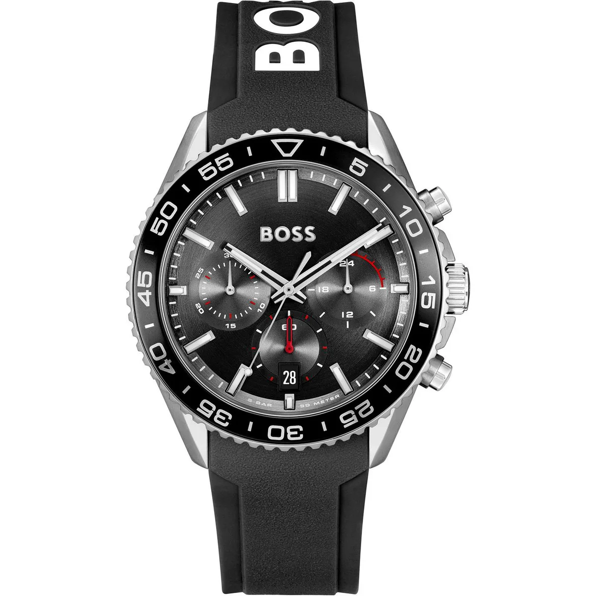 Boss Men's Runner Watch with Rotating Bezel