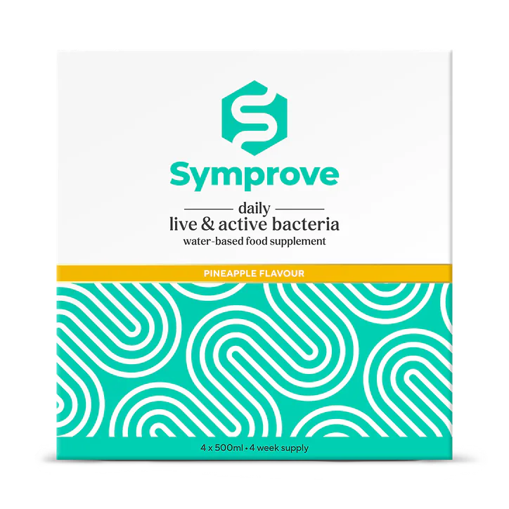 Symprove Daily Live & Active Bacteria Pineapple Flavour Water Based Food Supplement 4x500ml detail 2