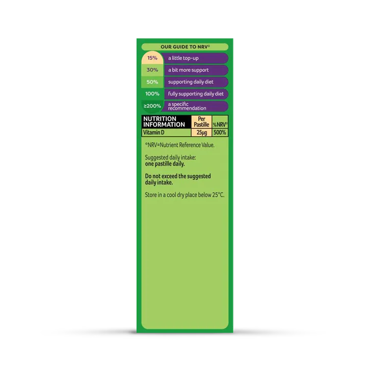 BASSETTS VITAMINS Adult Vitamin D Apple & Raspberry 30 Pastilles, additional product view 3