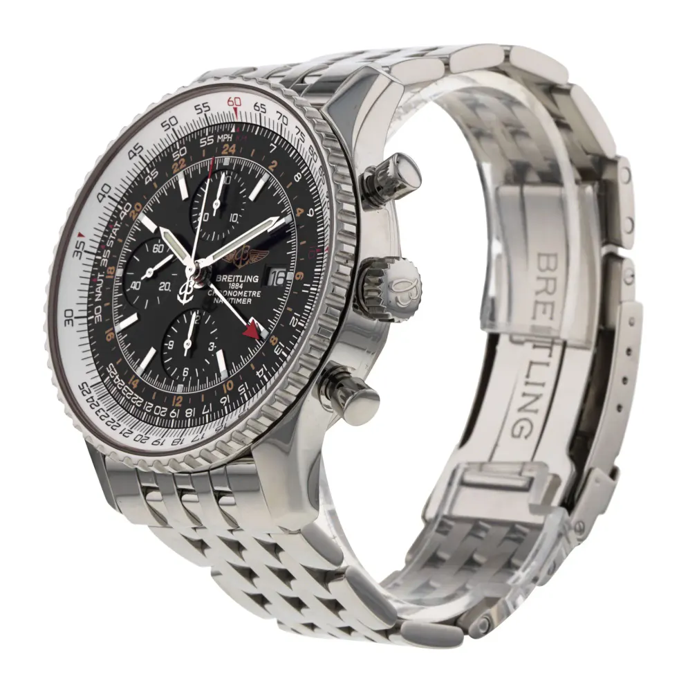 Breitling Navitimer Chronograph GMT 46 A24322 — 2006 — Very good detail 2