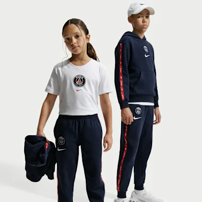 Nike Paris Saint-Germain Home City Side Men's Nike Football Fleece Joggers - College Navy/White