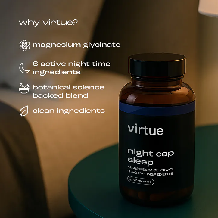 Virtue Drinks Virtue Night Cap Sleep 60 Capsules, additional product view 3