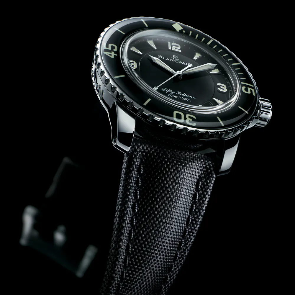 Blancpain Fifty Fathoms Automatique 45mm Mens Watch Black in Black, additional product view 2
