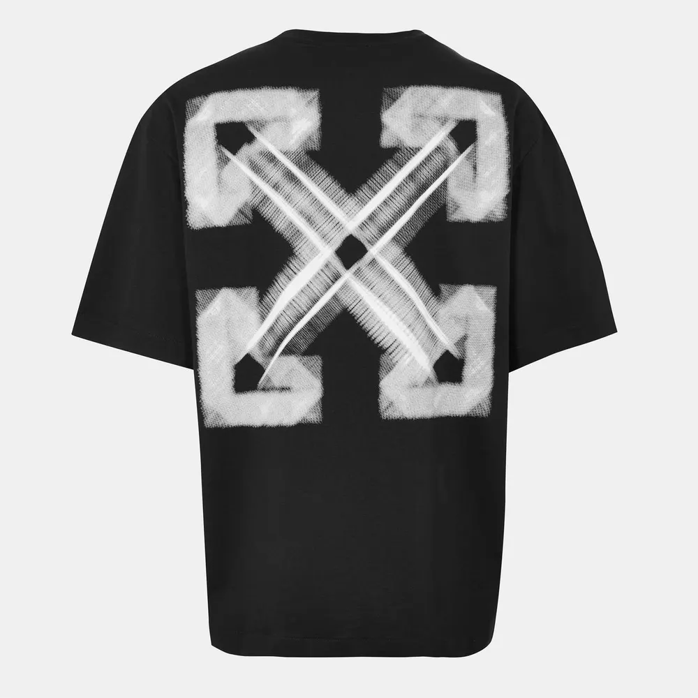 Off White Men's Arrow Skate T-Shirt detail 2