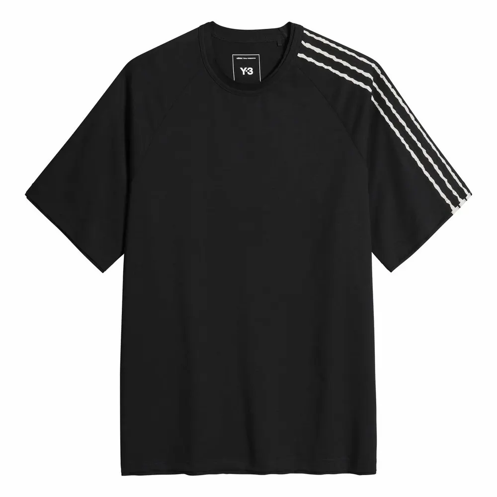 Y3 Men's Regular Fit T-Shirt in Black – Clothing