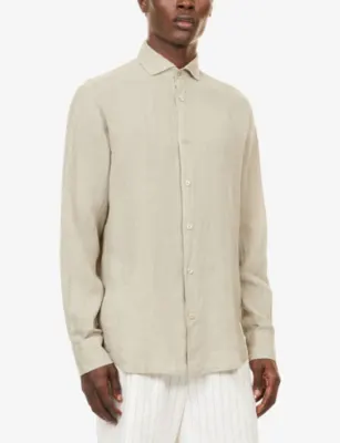 FRESCOBOL CARIOCA Antonia Regular-Fit Linen Shirt detail 3