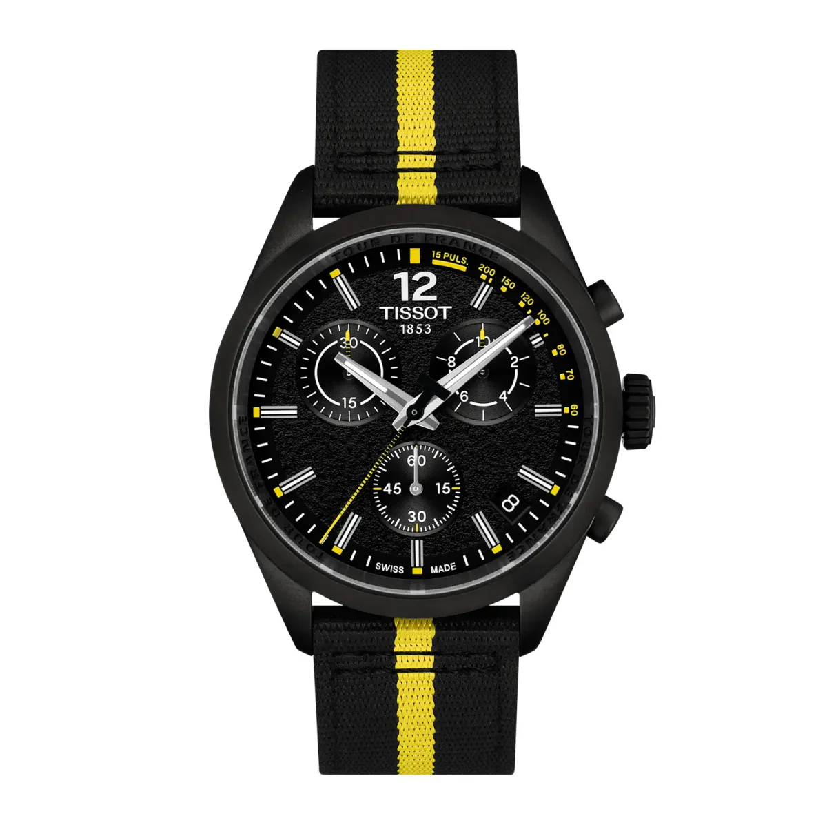 Tissot PR 100 Tour De France 2026 40mm Mens Watch Black
