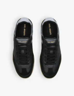 AXEL ARIGATO Dice leather and suede low-top trainers - EUR 41 / 7 UK MEN in BLACK, additional product view 2