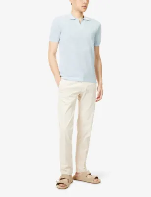 ORLEBAR BROWN Fallon Tailored-Fit Stretch-Cotton Trousers detail 2