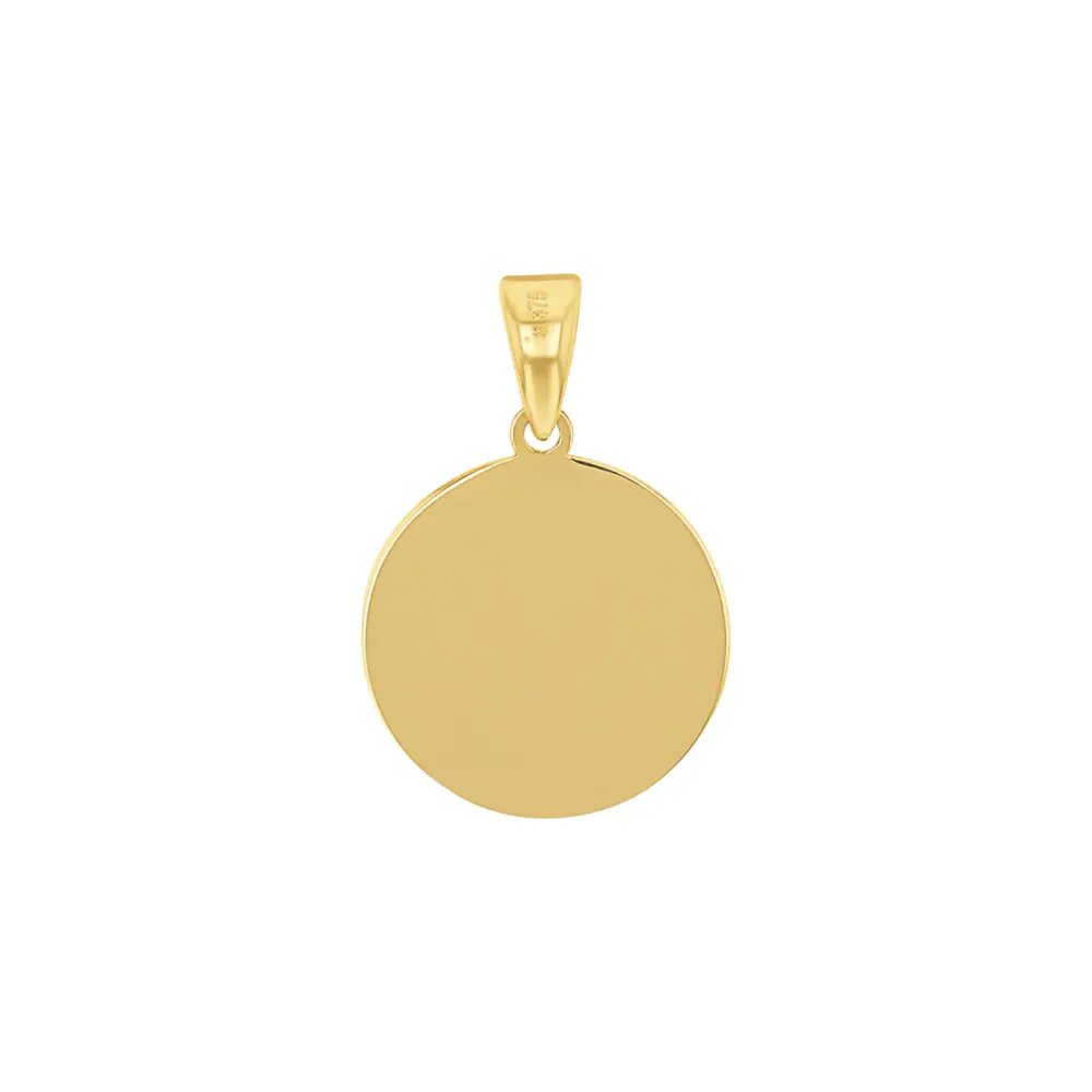 AMOR 9ct Yellow Gold Scorpio Zodiac Pendant detail 3