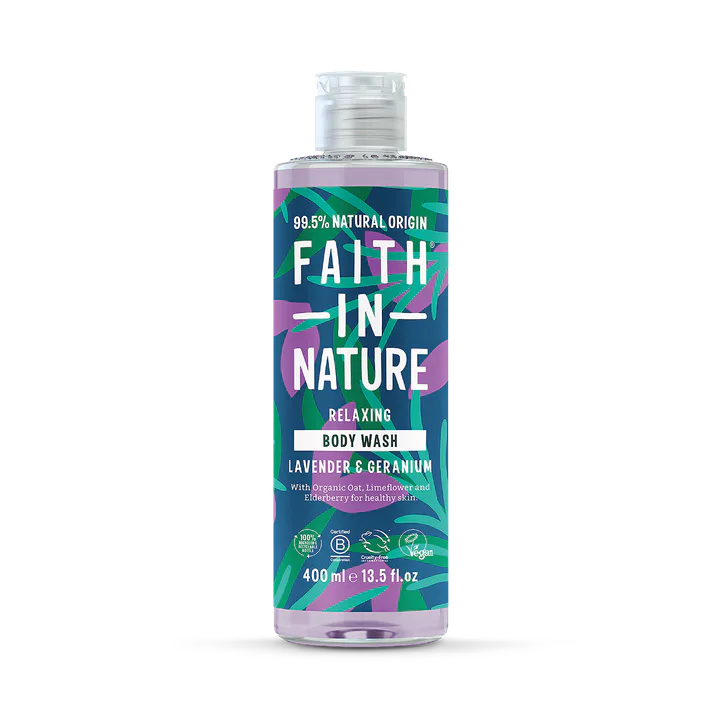 Faith in Nature Body Wash Lavender & Geranium 400ml