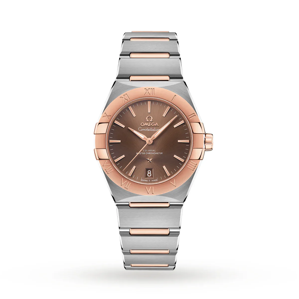 Omega Constellation Co-Axial 36mm Mens Watch Brown