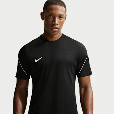 Nike Strike Men's Dri-FIT Short-Sleeve Football Top - Black/White/White/White