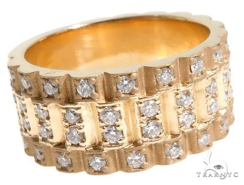 RINA - For Him FACTORY Custom Diamond Ring 63968 in Rose Gold / 9 – Ring