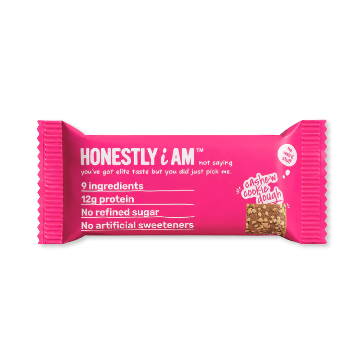 Honestly I Am™ Cashew Cookie Dough Clean Protein Bar 12 x 48g detail 2