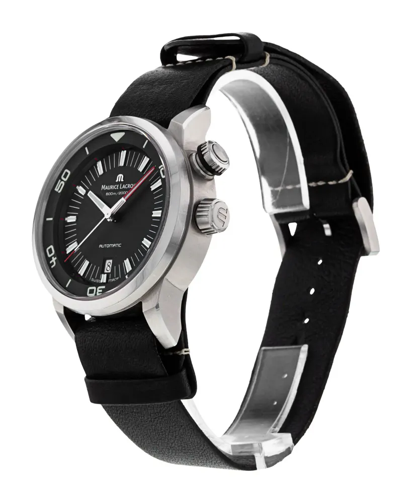 Maurice Lacroix Pontos S PT6248-SS001-330 — 2017 — Very good in Black Baton, additional product view 2