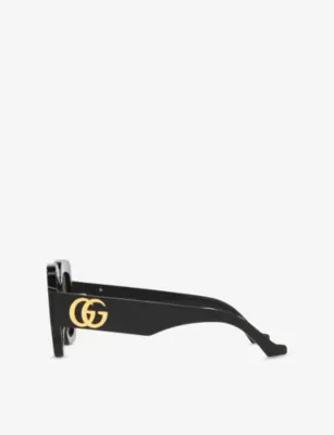 GUCCI GG1547S Square-Frame Acetate Sunglasses detail 2