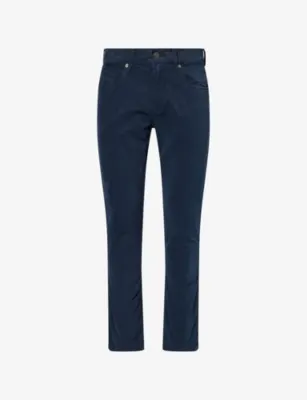 CITIZENS OF HUMANITY Gage Cashmere-Touch Cotton Trousers - Glacier (bleach Indigo) in INK – Mens | Jeans | Slim