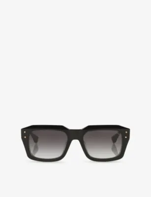 DITA D4000475 Grandmaster-Nine Rectangular-Frame Acetate Sunglasses
