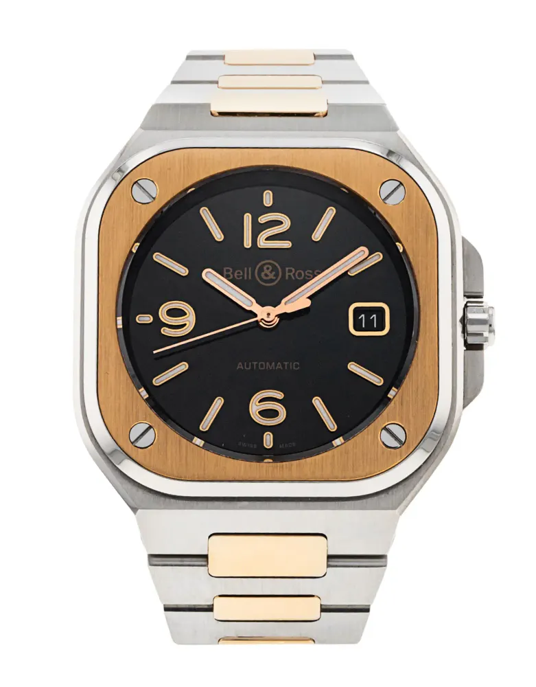 Bell and Ross BR 05 BR05A-BL-STPG/SSG — 2021 — Excellent in Black Quarter Arabic – Pre-owned watches