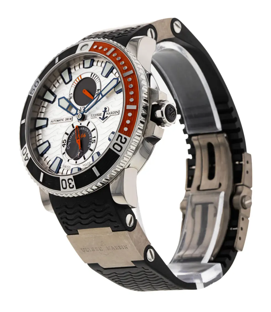 Ulysse Nardin Diver collection 263-90-3/91 — 2002 — Excellent in Silver, additional product view 2