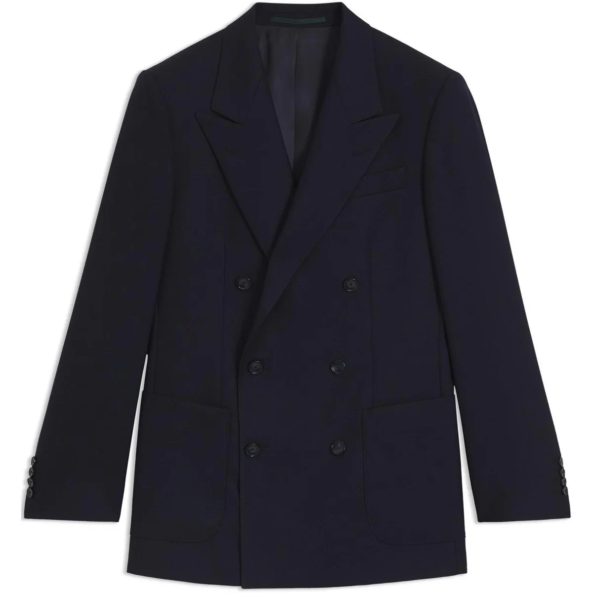 Boss Men's Double Breasted Stretch Full Lining Suit Jacket