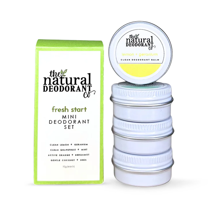 Natural Deodorant Co. The Natural Deodorant Co. Fresh Start Mini Deodorant Set 1 Each detail 3