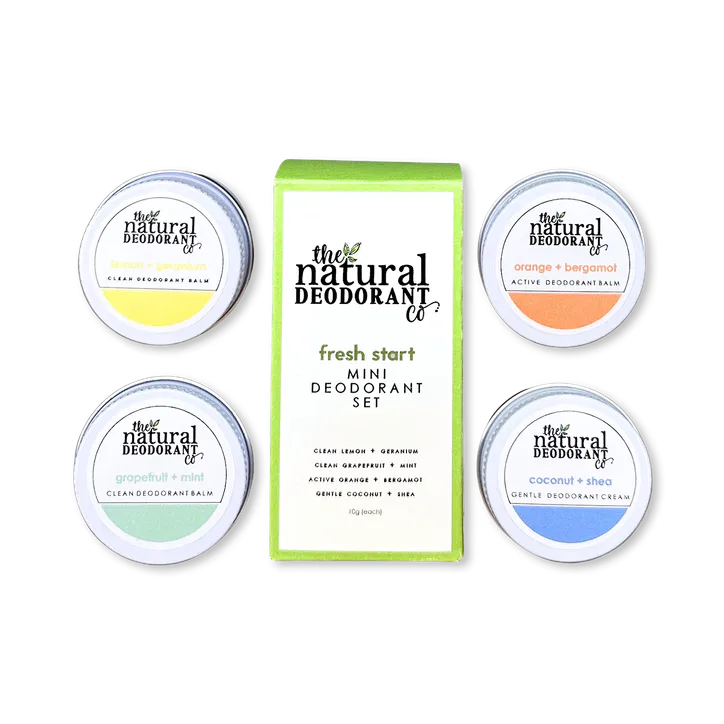 Natural Deodorant Co. The Natural Deodorant Co. Fresh Start Mini Deodorant Set 1 Each