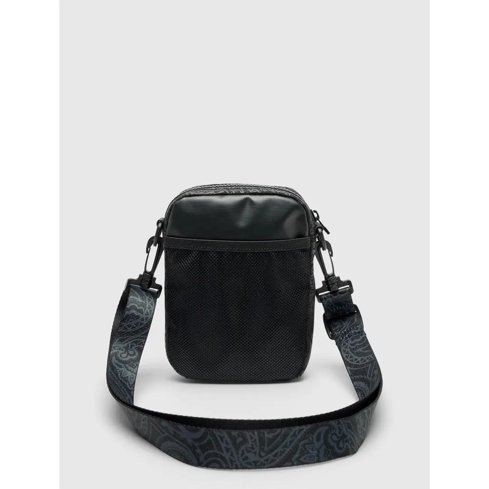 Pretty Green Men's Rivington Cross Body Bag in Black, additional product view 2