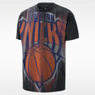 Nike New York Knicks Men's Basketball T-Shirt - Black