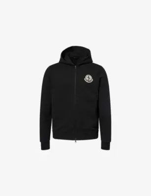 MONCLER Artist Brand-Badge Cotton Hoody