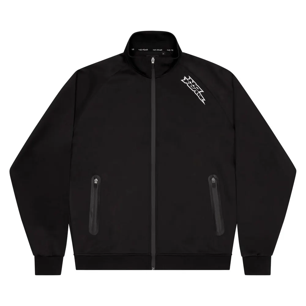 No Fear Mens Slim Tracksuit Zip-Up Top