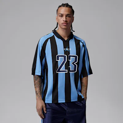 Jordan Brooklyn Men's Terrace Top - University Blue/Black/University Blue