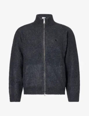 CARHARTT WIP Curtis Zip-Up Woven Knit Jacket