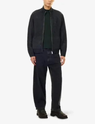 CARHARTT WIP Curtis Zip-Up Woven Knit Jacket detail 2