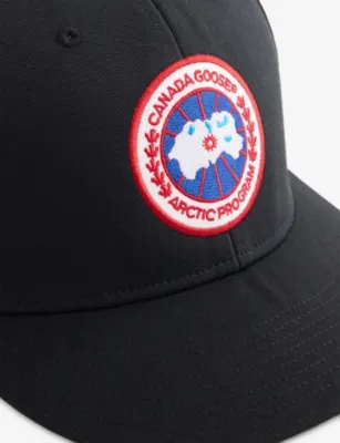 CANADA GOOSE Arctic Logo Woven Cap detail 2