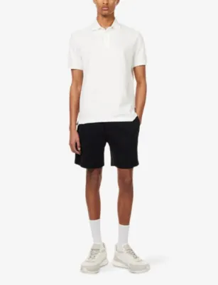 EMPORIO ARMANI Regular-Fit Short-Sleeve Cotton-Piqué Polo Shirt detail 2