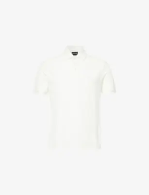 EMPORIO ARMANI Regular-Fit Short-Sleeve Cotton-Piqué Polo Shirt
