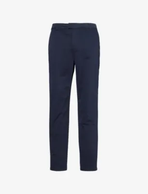 ARNE Tailored straight-leg stretch-cotton chino trousers