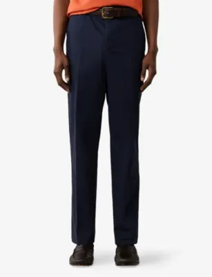 HACKETT Sanderson Tailored-Fit Stretch-Cotton Chinos detail 3