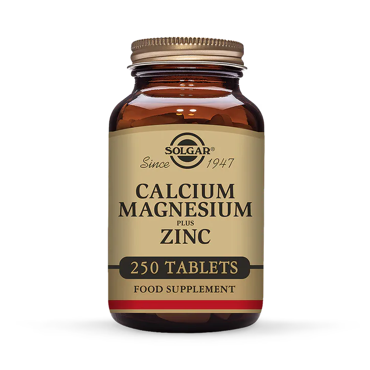 Solgar Calcium Magnesium plus Zinc 250 Tablets