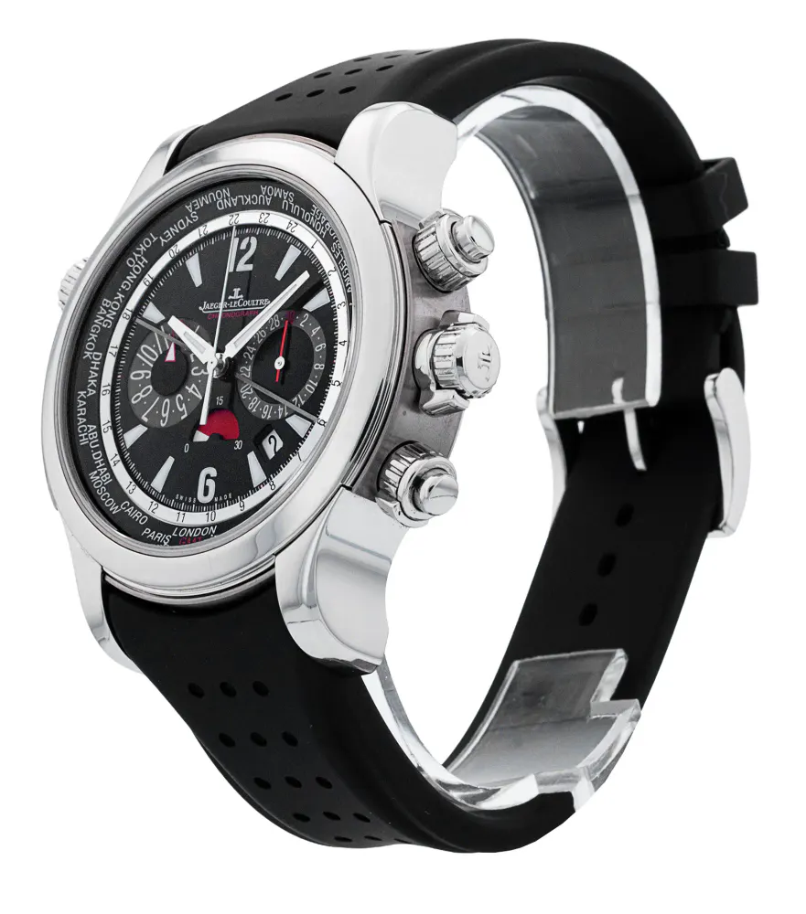 Jaeger-LeCoultre Extreme World Chronograph 1768470 — 2009 — Excellent in Black Quarter Arabic, additional product view 2