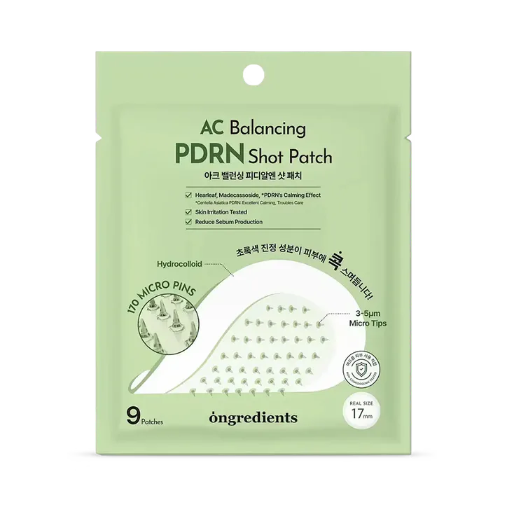 ONGREDIENTS AC Balancing PDRN Shot Patch 9 Patches