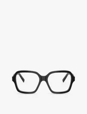 MIU MIU MU 03YV Square-Frame Acetate Eyeglasses
