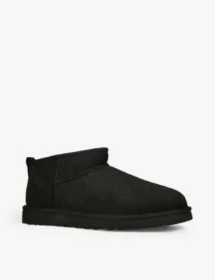 UGG Classic Ultra Mini shearling-lined suede ankle boots - EUR 41 / 7 UK MEN detail 3