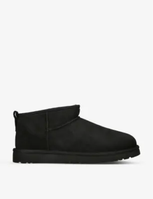 UGG Classic Ultra Mini shearling-lined suede ankle boots - EUR 41 / 7 UK MEN