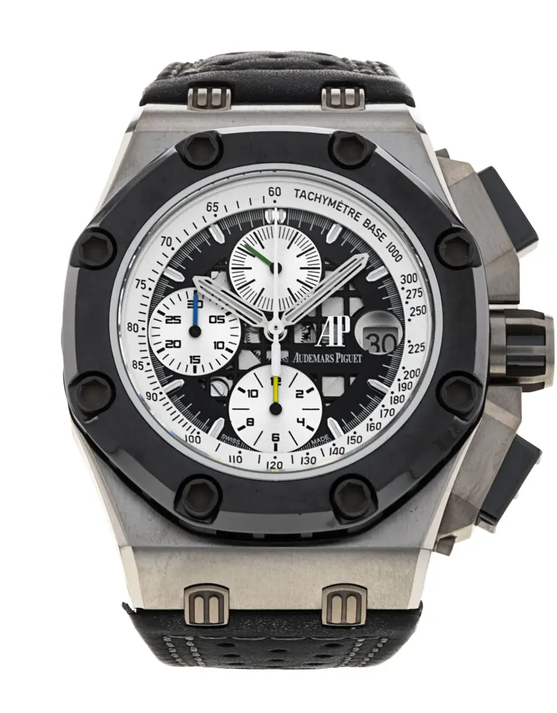 Audemars Piguet Royal Oak Offshore 26078IO.OO.D001VS.01 — 2006 — Very good in Black & Silver – Pre-owned watches