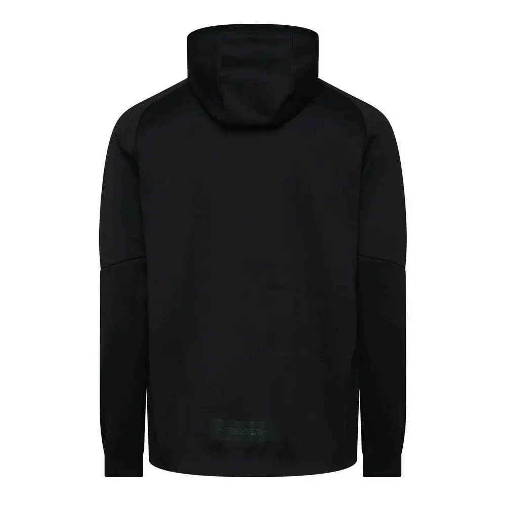 Hugo Men's Civic Zip Hoodie in Black, additional product view 2